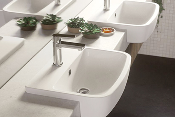 Caroma commercial bathroom sinks